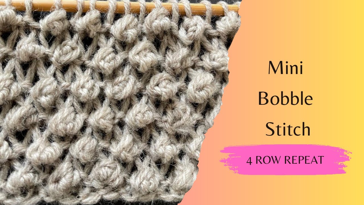 Mini Bobble Stitch