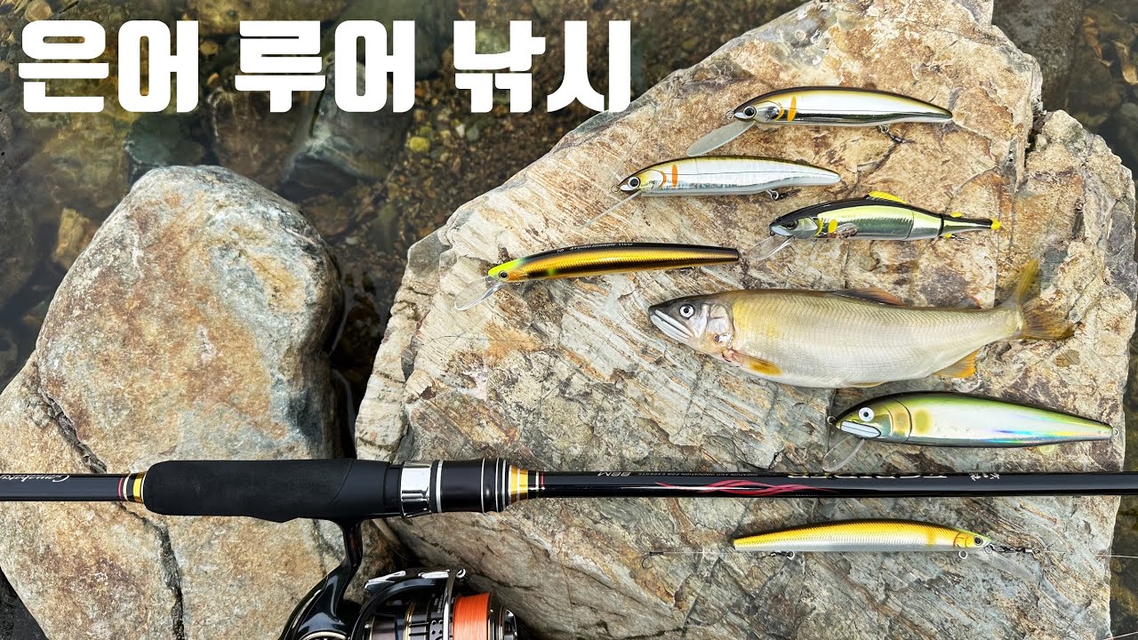 은어루어낚시 AYUING의 기초 - 장비 테크닉 꼬리바늘의 종류