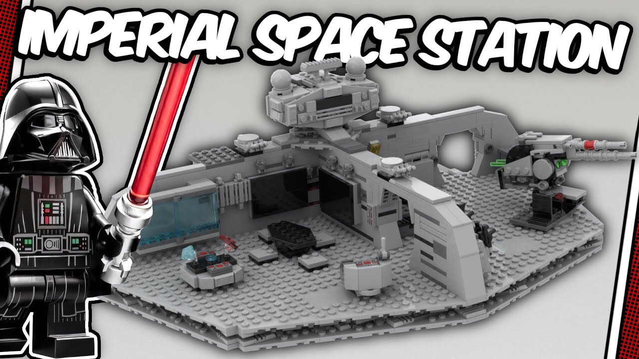 I Turned The Imperial Star Destroyer Into An Imperial Space Station! (75394 + 30685 Alternate Build)