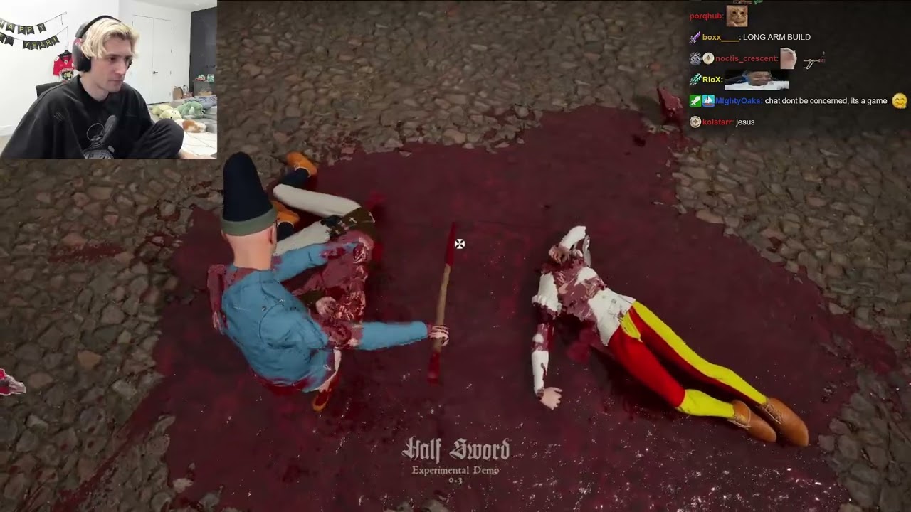 xQc Plays a London Simulator | HALF SWORD (Part 3)