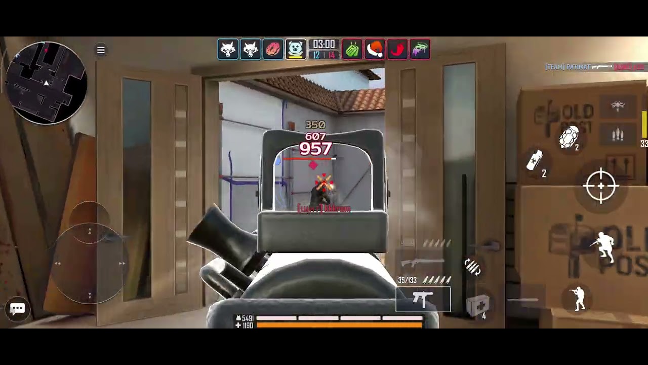 tactical ops 4х4⚔️ TEAM VS ЩИТ
