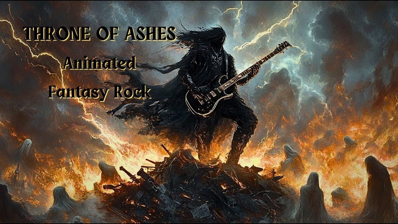 Throne of Ashes | Epic Dark Fantasy Rock Song (Animated Visual Story)