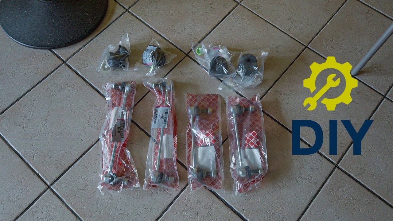 BMW 5er F10/F11 Sway Bar Links And Bushings Replacement DIY