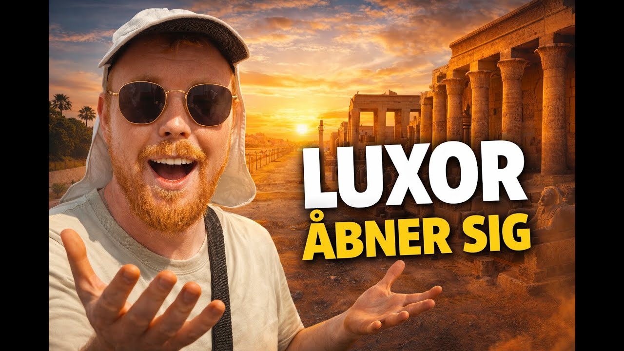 Internettet dør i Luxor – men templerne vågner: guder, sfinxer & skjulte sandheder