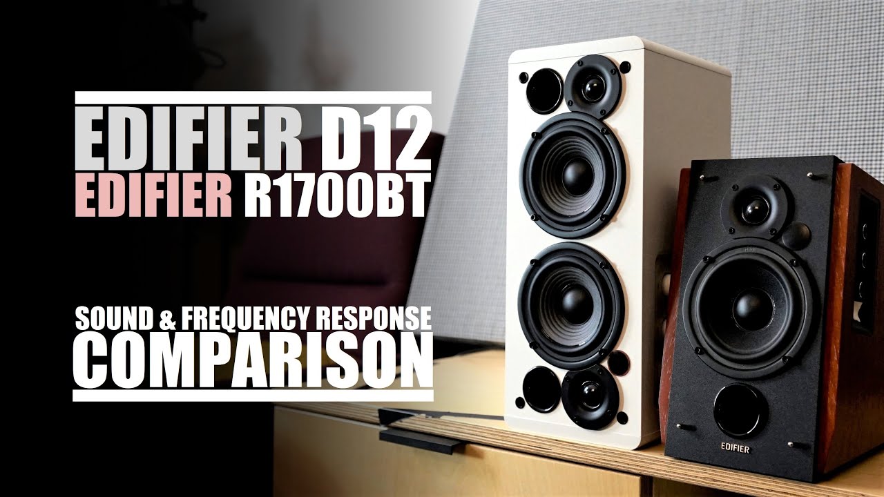 DSAUDIO.review || Edifier D12 против Edifier R1700BT || sound.DEMO