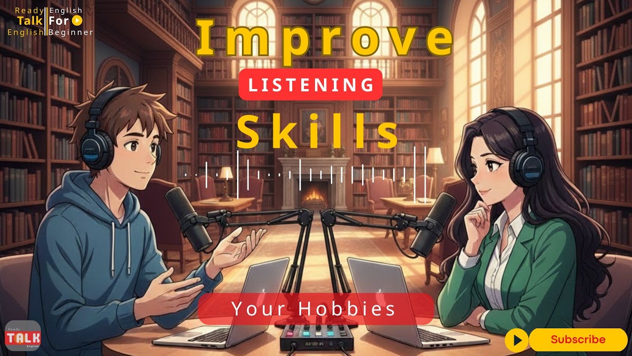 Improve Listening Skills | Talking About Your Hobbies in English | Conversation for Beginners