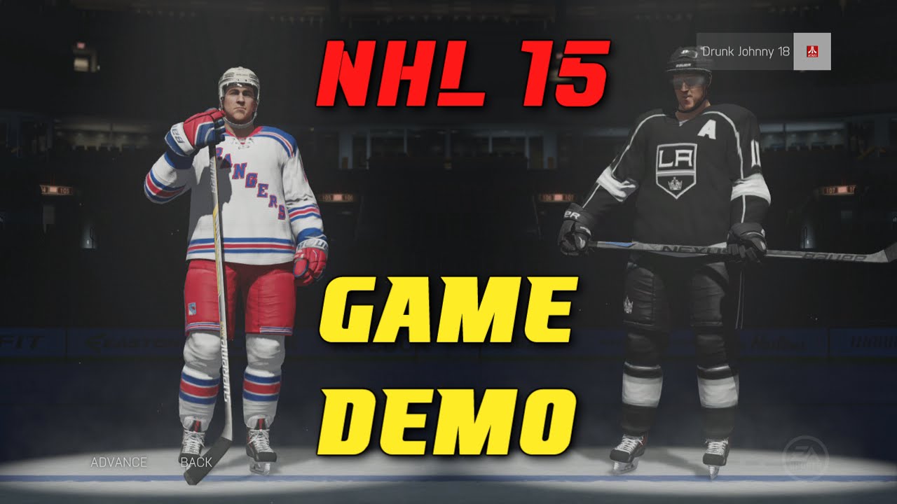 NHL 15 - Demo Versus Game (Xbox One Gameplay)