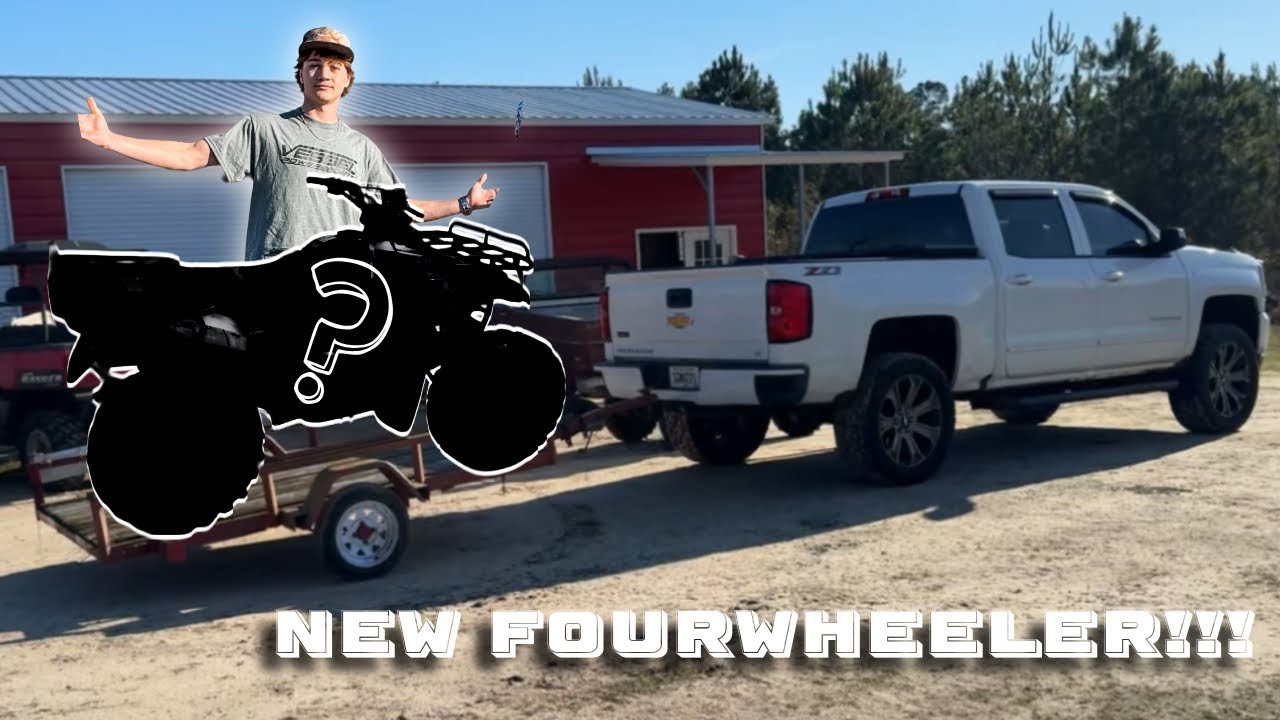 I bought a new fourwheeler!/ build the new rig!!!