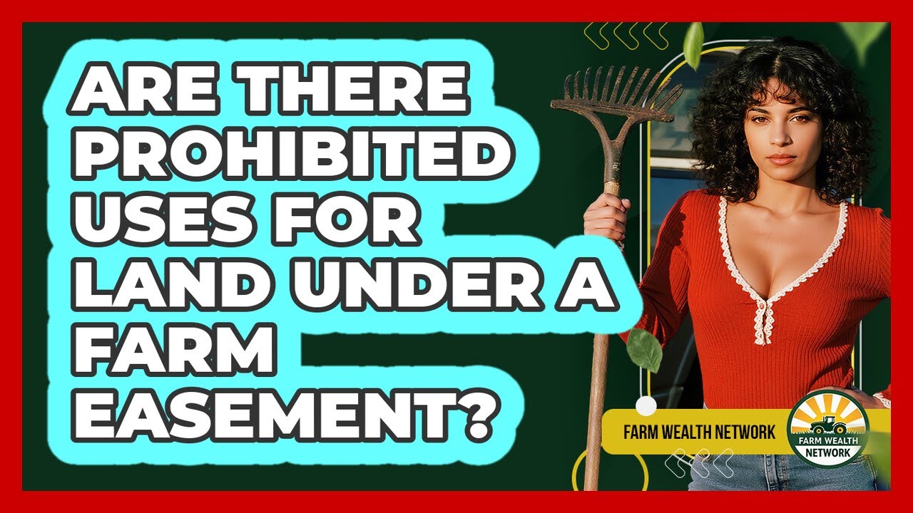 Are There Prohibited Uses For Land Under A Farm Easement? - Farm Wealth Network