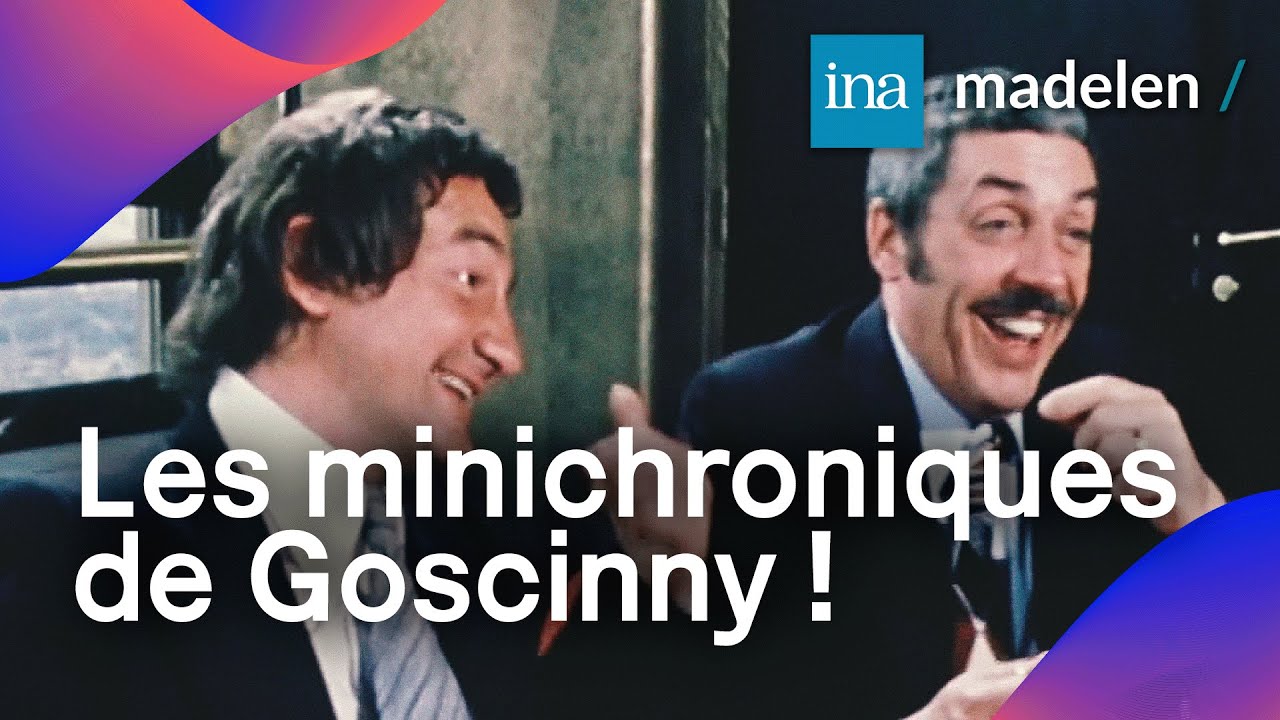🍭Une s&eacute;rie burlesque et cartoonesque sur les 70s, avec Goscinny et Desproges ! | madelen-INA