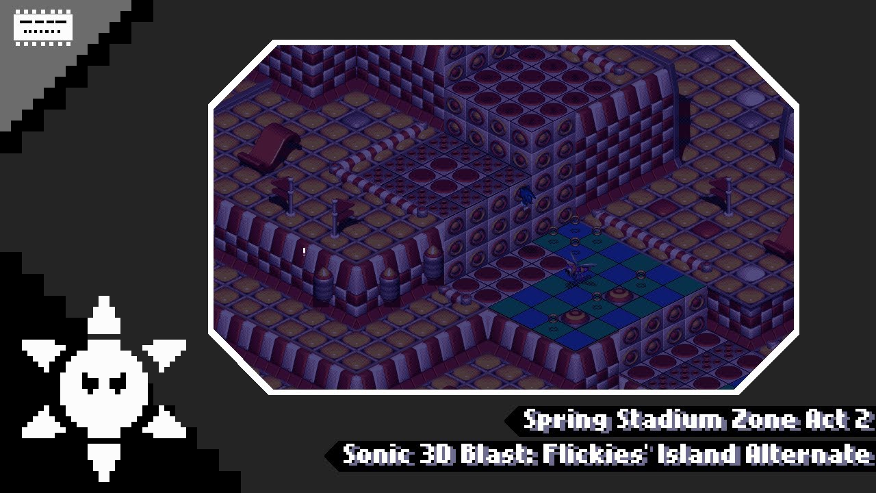 [SCRAPPED] Sonic 3D Blast: Another Dimension OST - Spring Stadium Zone, Act 2 [Ver. 1]
