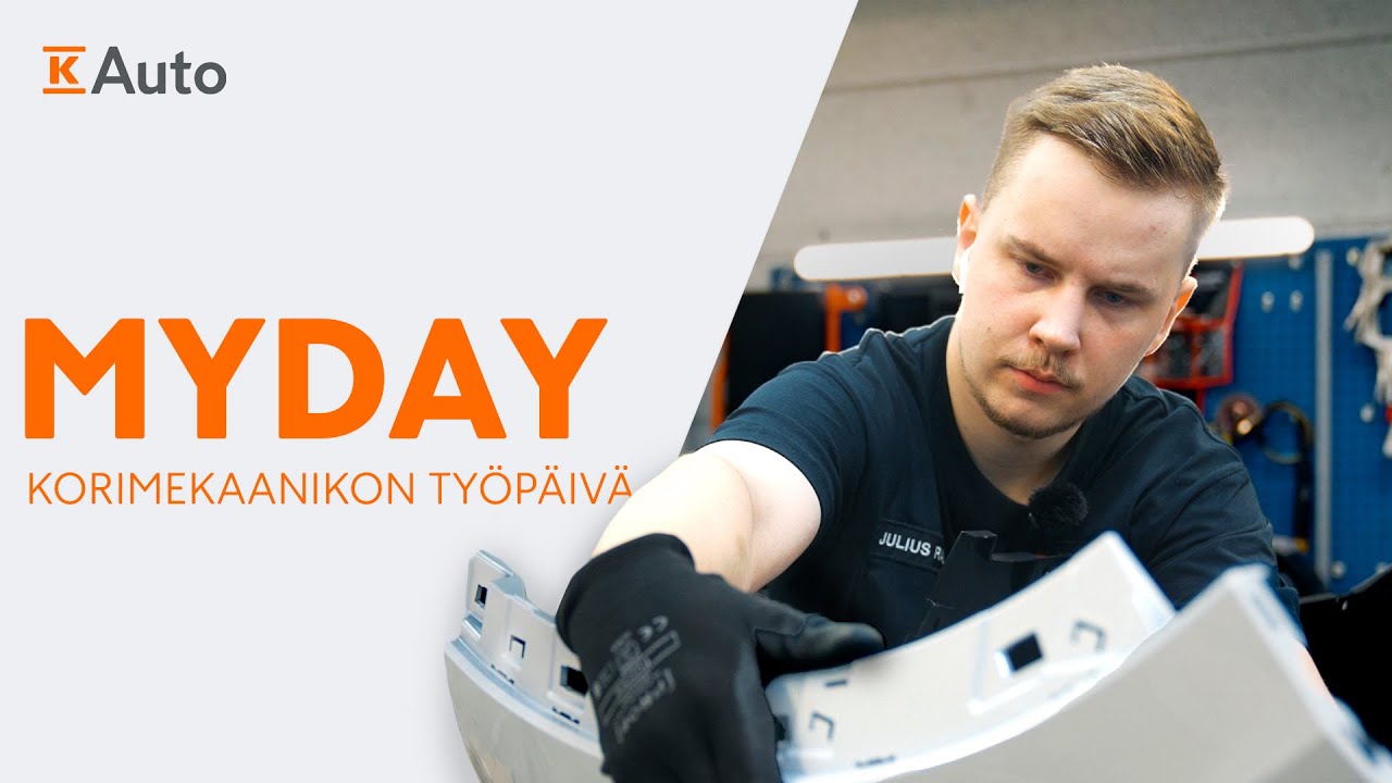 Korimekaanikon Työpäivä | K-Auton My Day -sarja: Miltä näyttää korimekaanikon työpäivä?