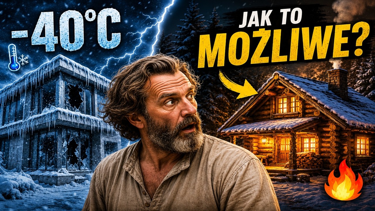 Why Did Old-Fashioned Cabins Stay Warm at -40&deg;F While Modern Homes Freeze?