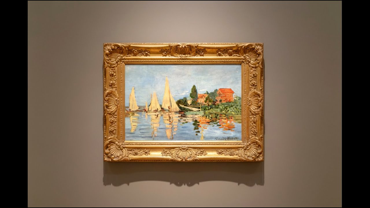 沒事說說畫｜這幅看起來很平靜的畫，其實是在向整個藝術史宣戰？莫內《亞爾嘉杜的帆影》深入解析