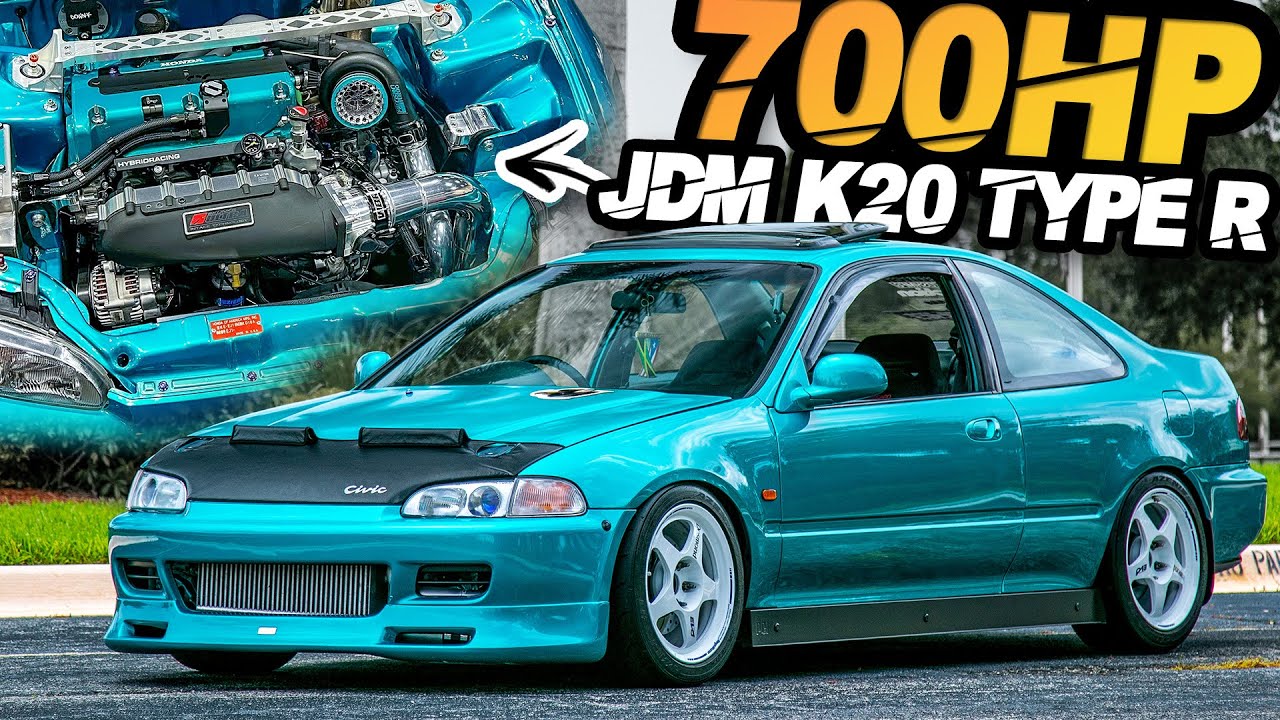 700WHP RHD Civic Turbo K20 TYPE-R (94' Honda EJ1 Coupe Garage Build Breakdown)