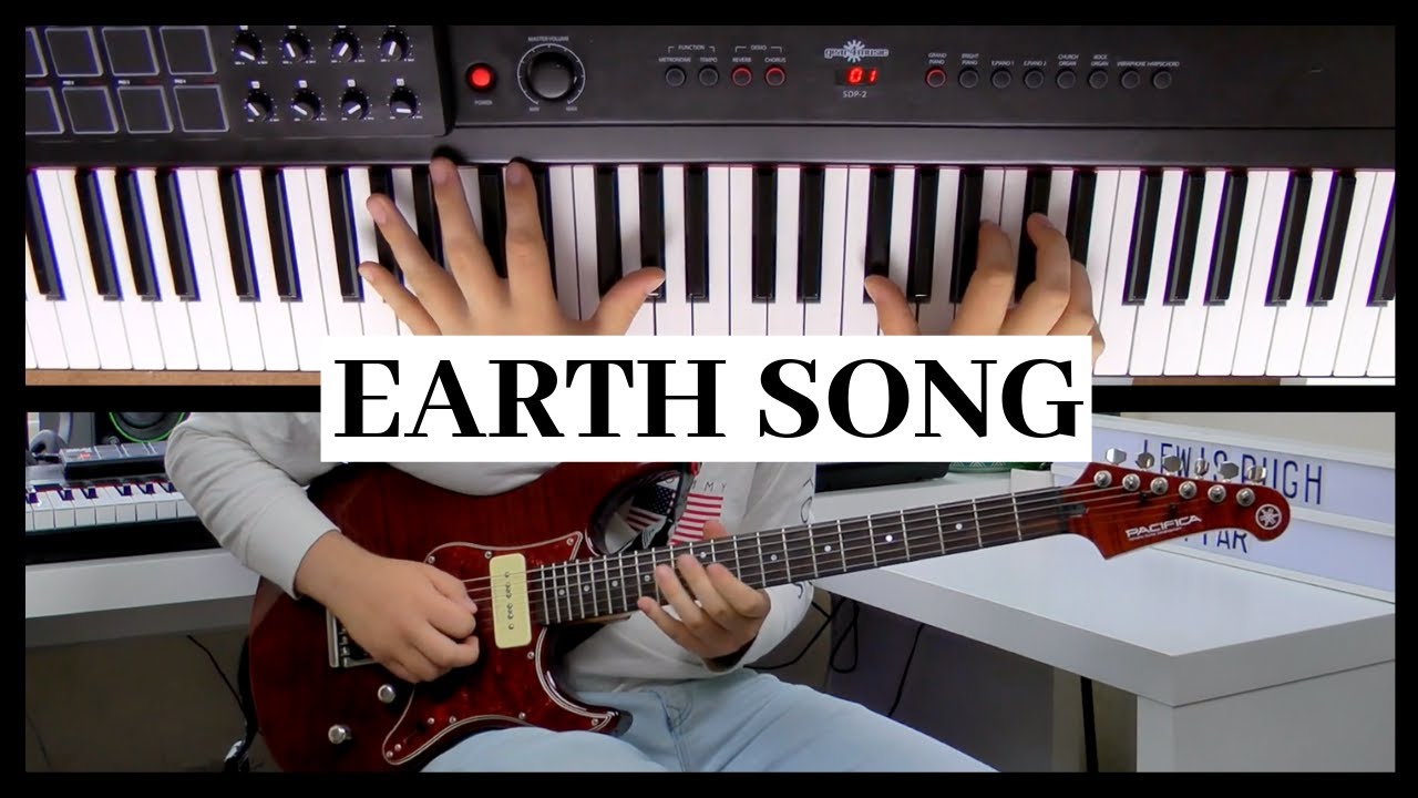 Michael Jackson - EARTH SONG - Piano and Guitar Cover