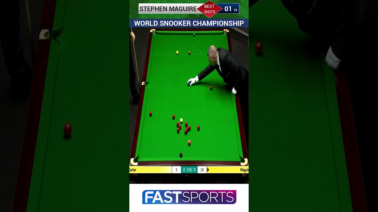 Maguire Upsets Carter in Dramatic First Round Clash! | WSC 2024 Highlights | Fast Sports #snooker