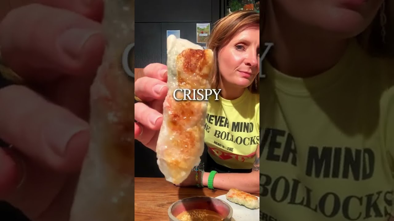 Crispy Rice Paper Rolls | Sofie Dumont #Shorts