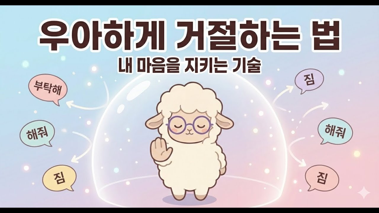 미움받을 용기가 없는 당신을 위한 '상처 주지 않고 거절하는' 3가지 기술