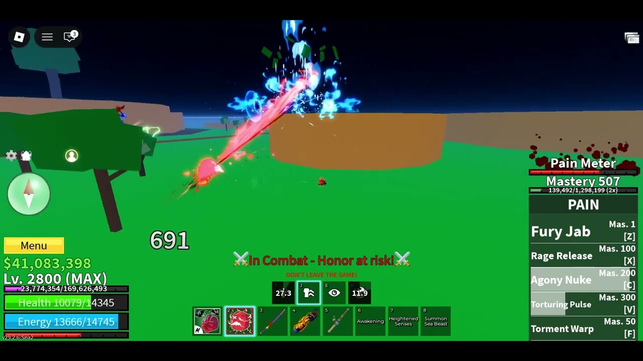 The BEST spam in blox fruits!