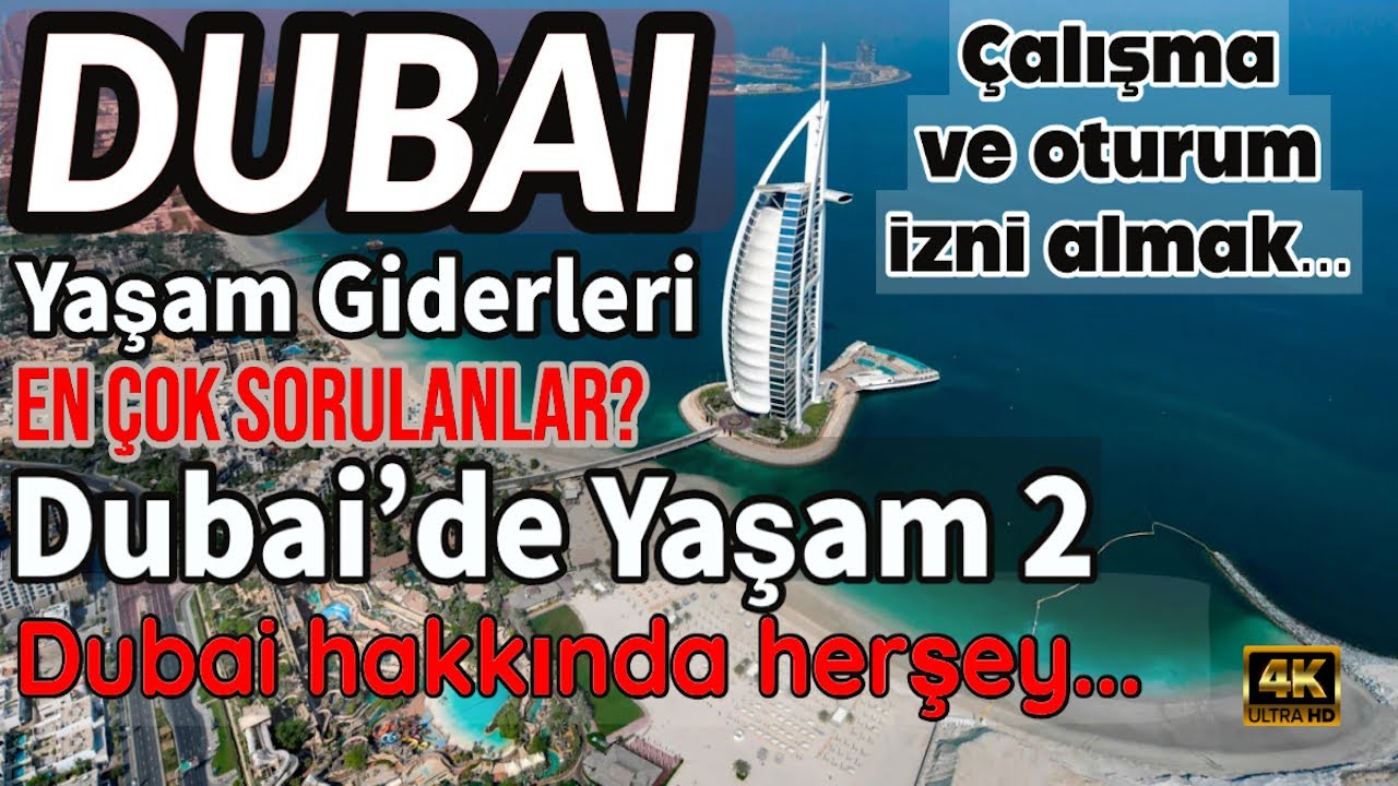 Dubai Yaşamak VLOG 2, Yaşam Giderleri, Oturum izni almak