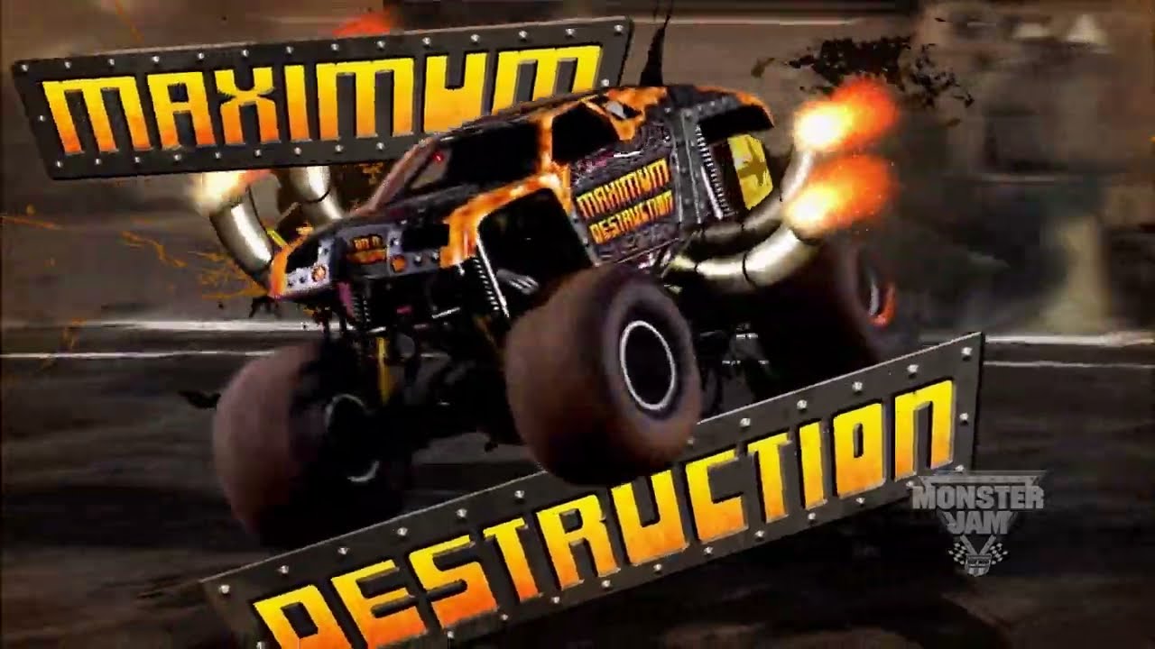 Monster Jam Path of Destruction all Bosses Intros in HD