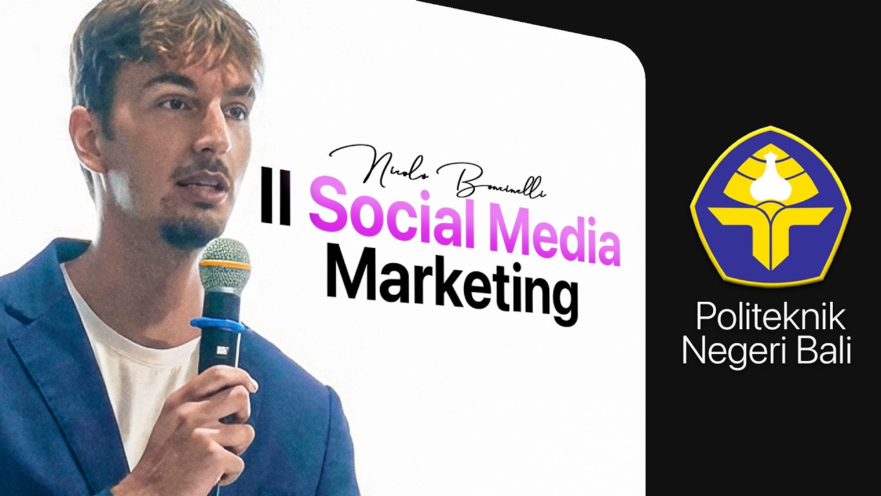 Il Social Media Marketing è Cambiato Per Sempre | Il mio Talk al Politeknik Negeri Bali