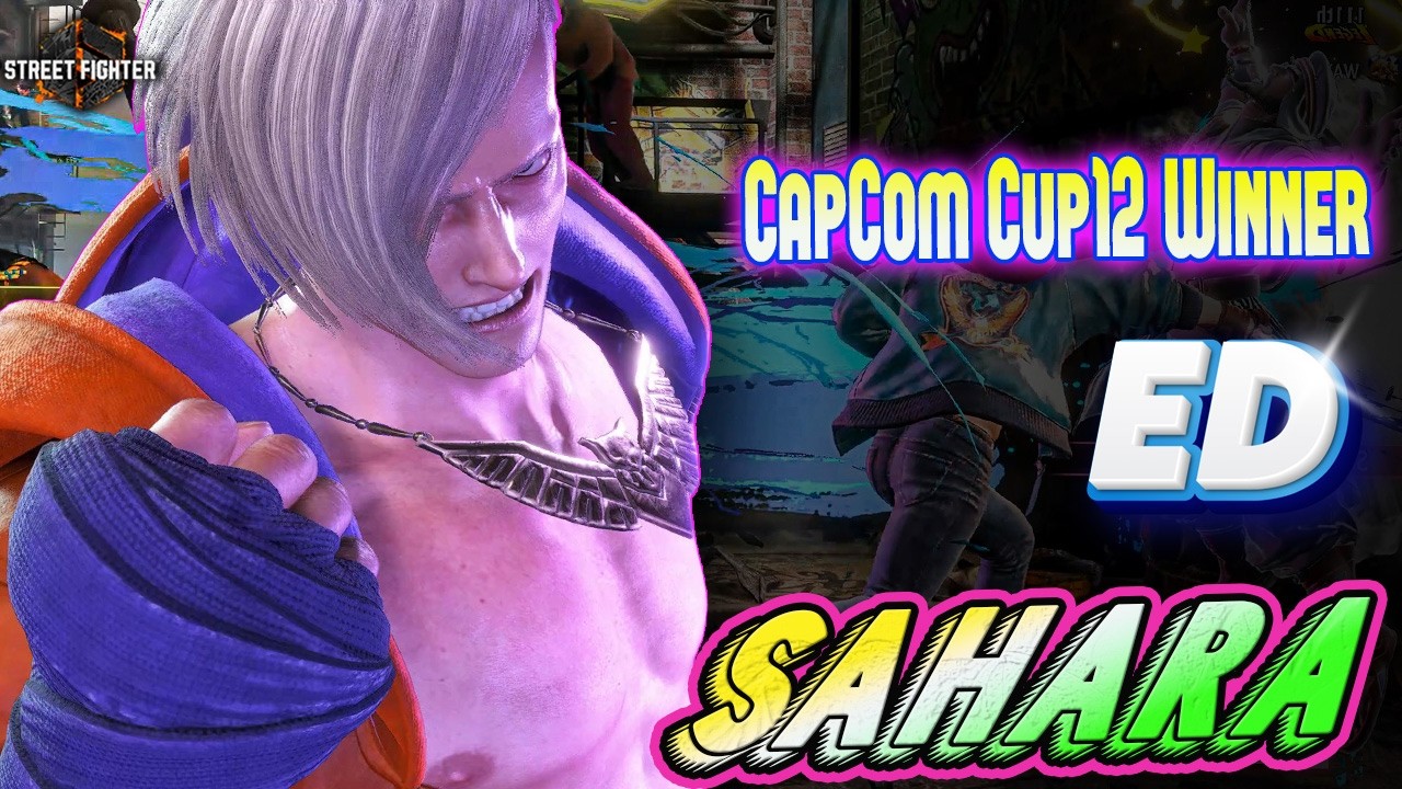 Sahara World No.1 ED CAPCOM Cup 12 Winner  vs Gachikun (Rashid) 🎮 High Level Gameplay