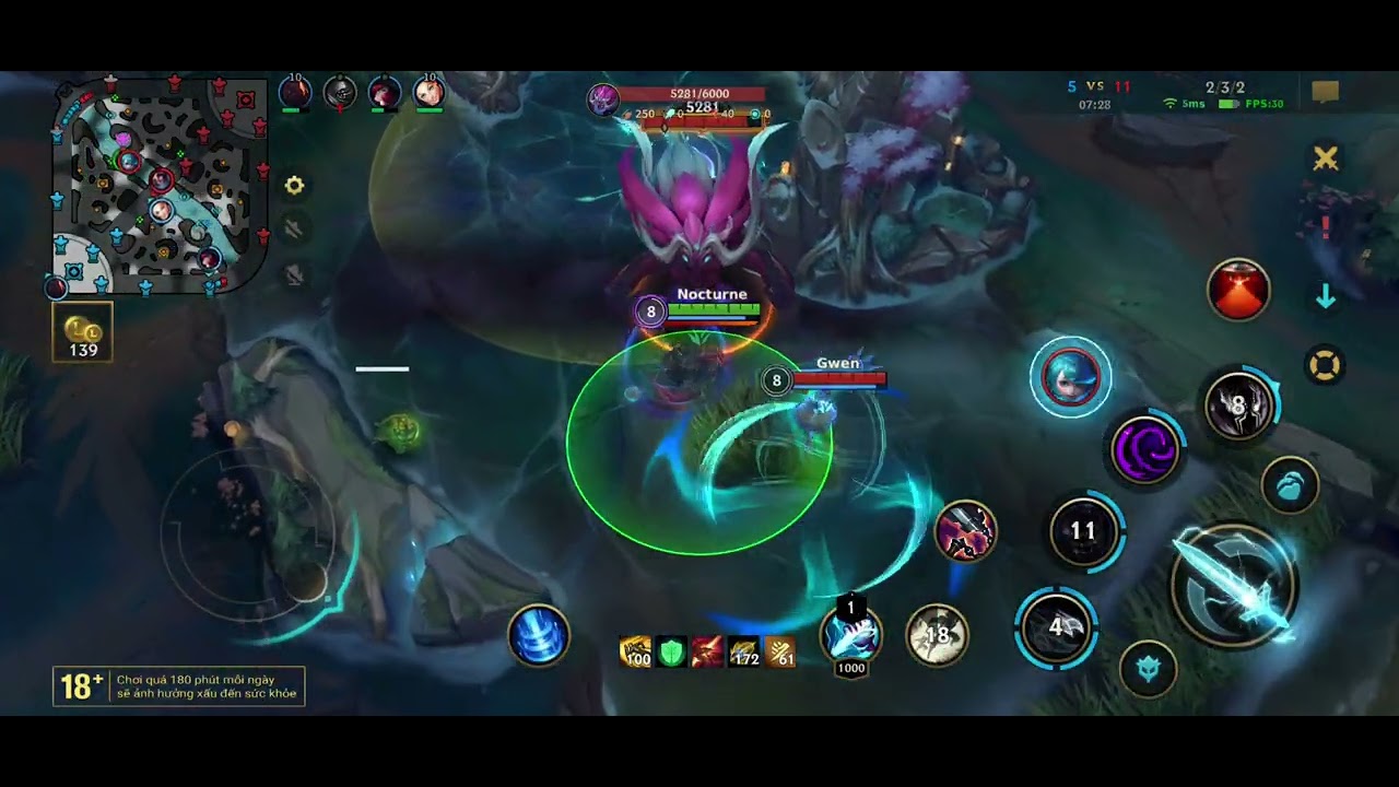 LMHT TỐC CHIẾN MOBILE: RANK KIM CƯƠNG.