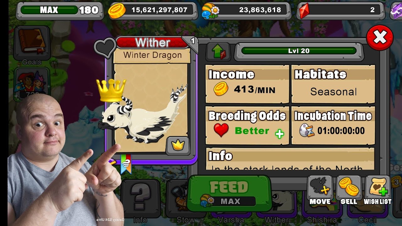 How to get the Winter Dragon? #dragonvale #dragongamer #winterdragon