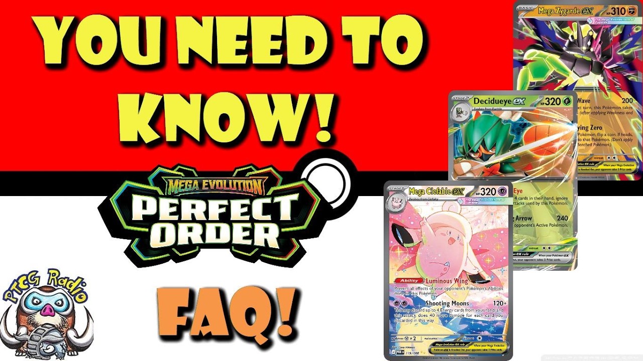 Большое обновление правил Pok&eacute;mon TCG! Официальный FAQ по Perfect Order! Вам нужно это знать! (Но...