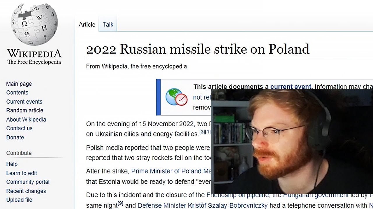 There Is Already A Wikipedia Page About Ukrainian Missile Strike On Poland