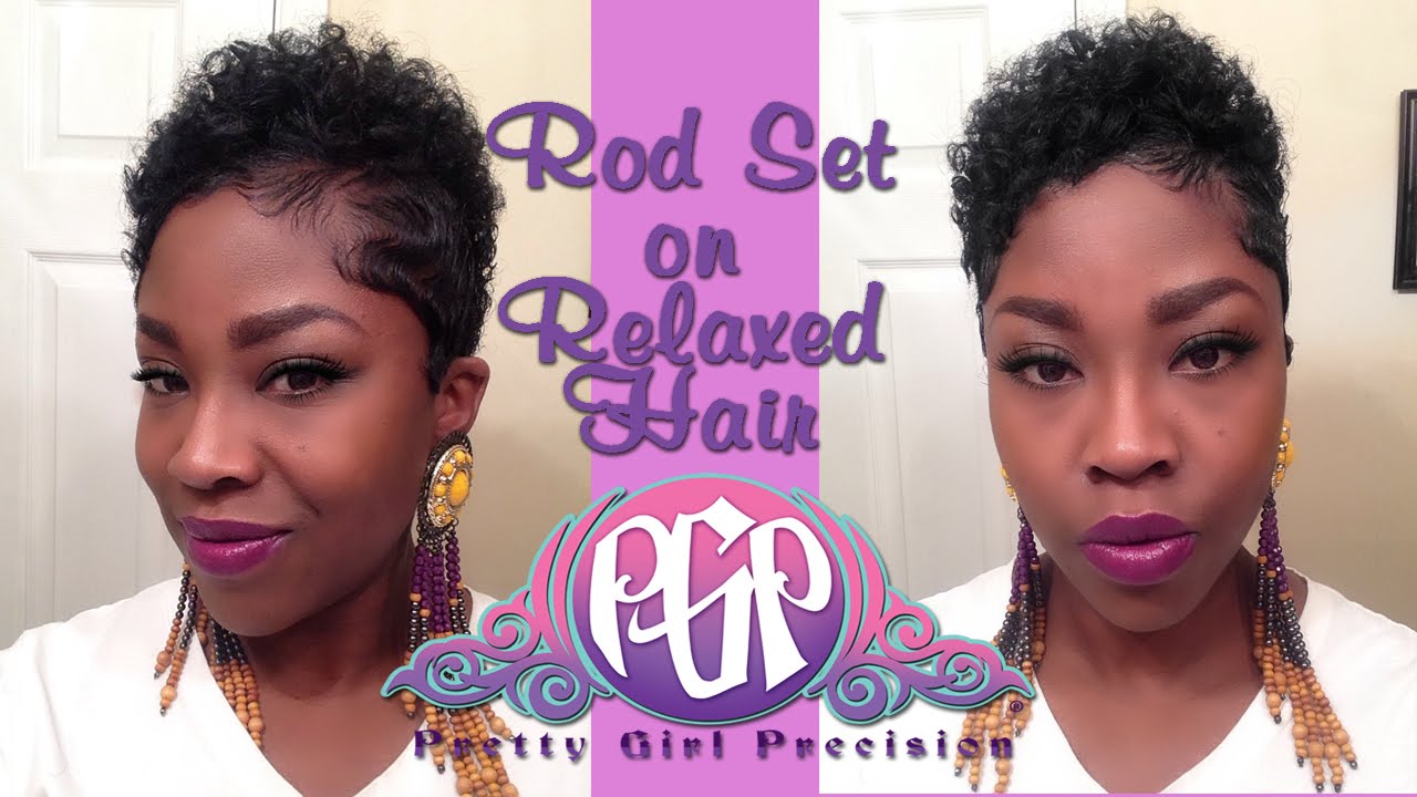 Rod Set|Relaxed Hair