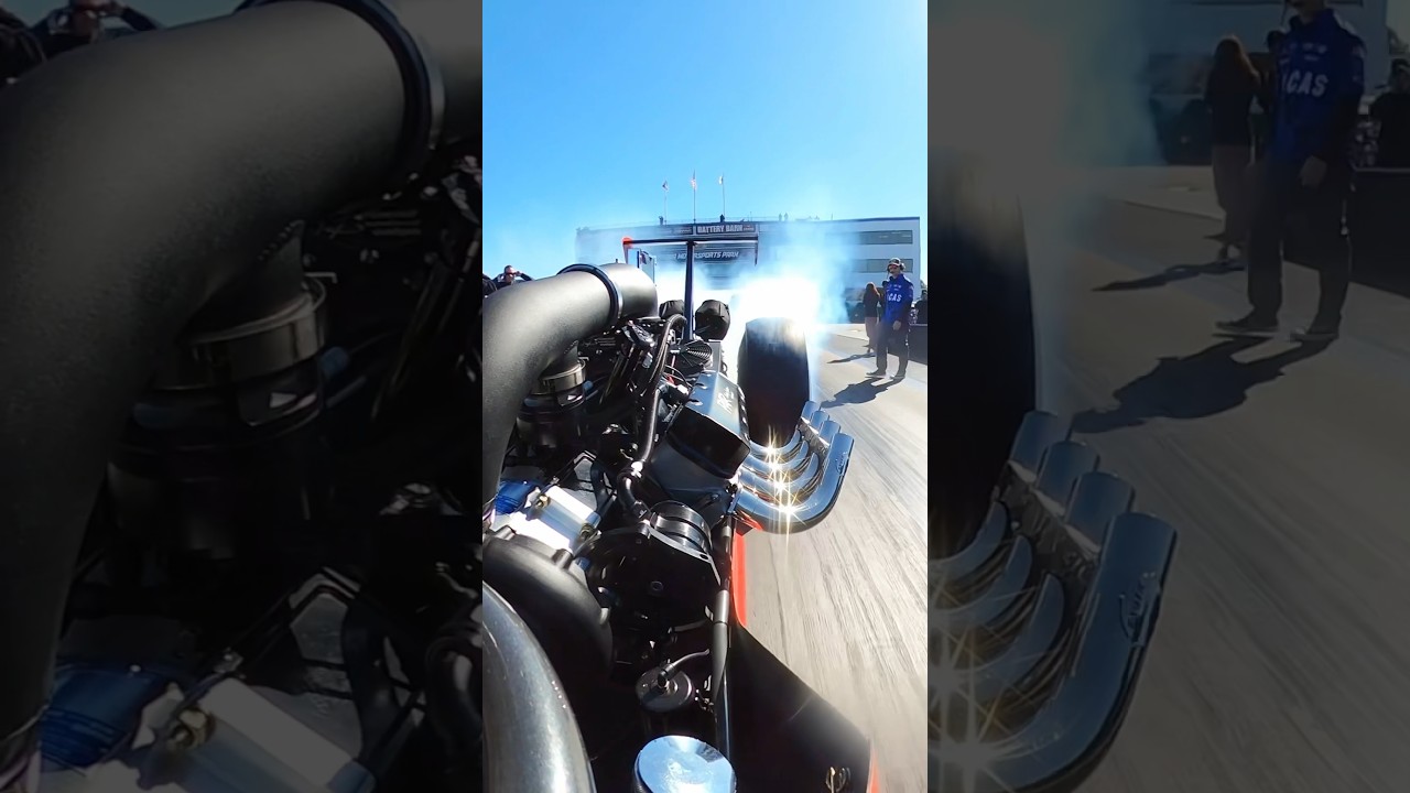 Run Prep for Q2 of Top Dragster at the PDRA World Finals at Virginia Motorsports Park 