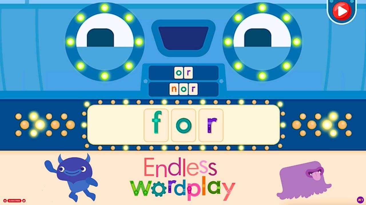 Endless Wordplay: Boost Your Reading and Spelling Proficiency | Meet OR, NOR & FOR