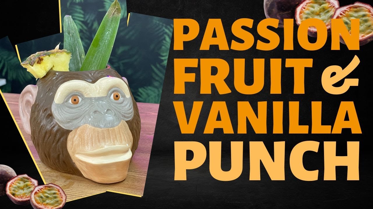 Passion Fruit & Vanilla Punch - (September Cocktail Club Recipe 4)