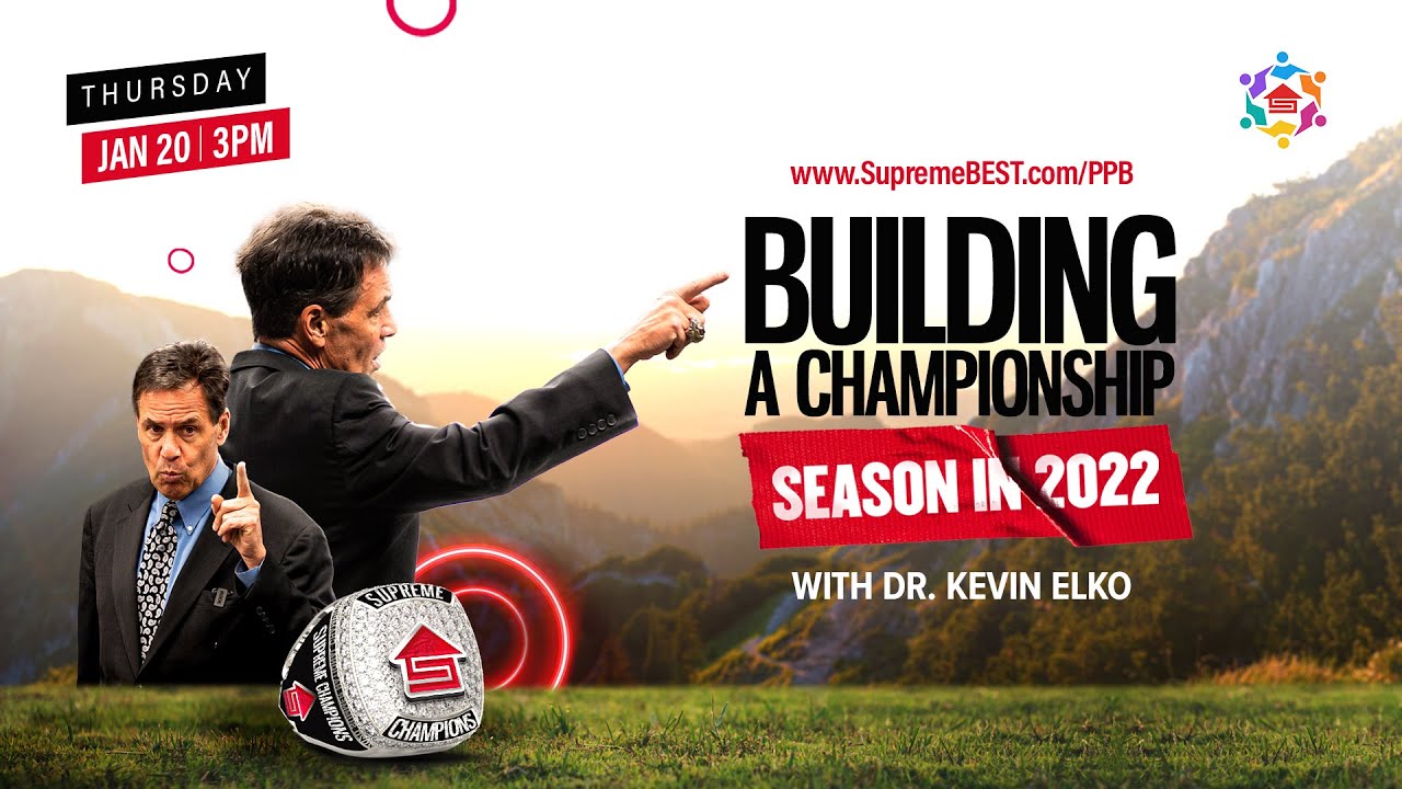 Building a Championship Season in 2022 with Dr. Kevin Elko | Team Meeting Trailer