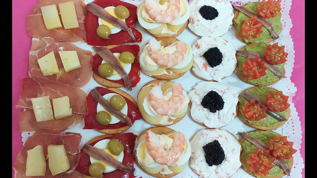 5 CANAPÉS FÁCILES Y RESULTONES PARA FIESTAS