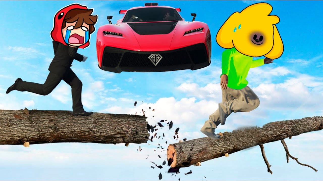 GTA 5: LOS COMPAS TIENEN AUTOS QUE VUELAN! 🤣 AUTOS vs LOS COMPAS #10