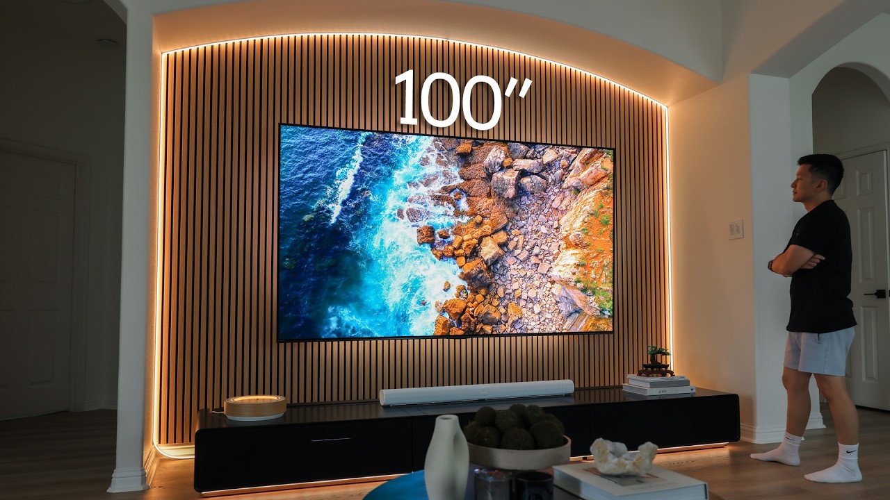 Лучший по соотношению цены и качества 100-дюймовый телевизор Hisense U7 MiniLED 4K