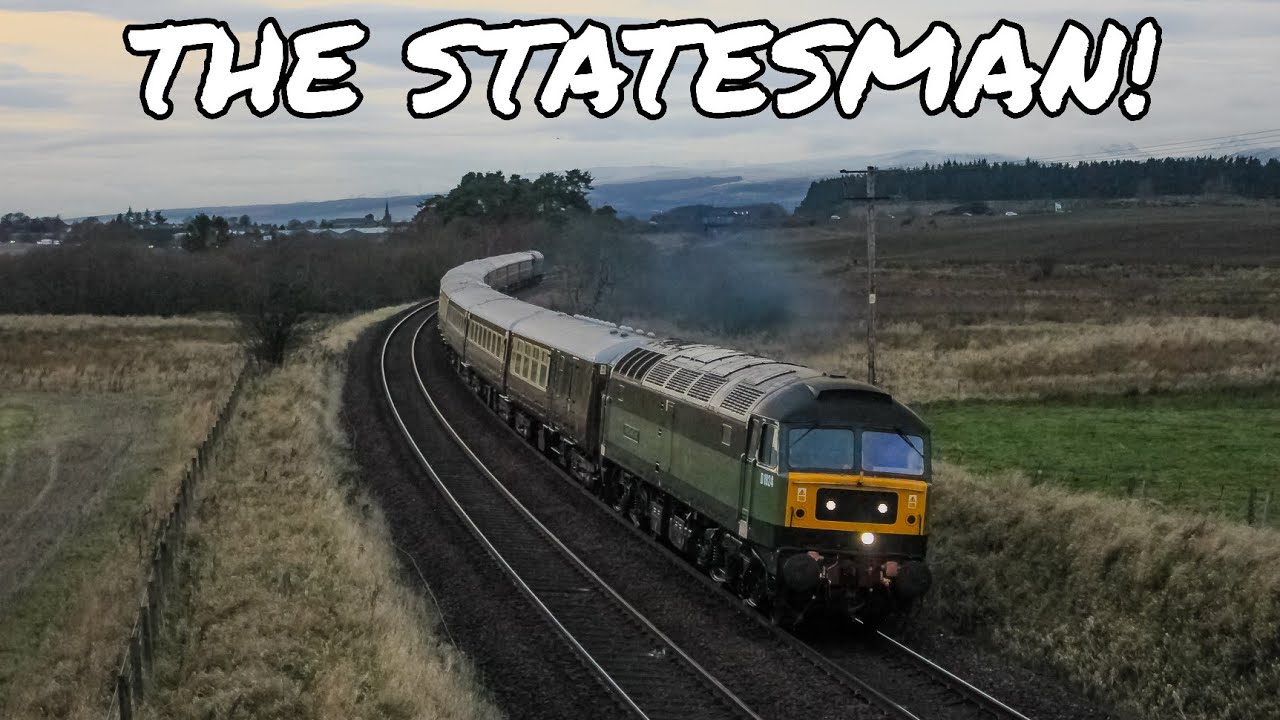 *RARE!* The Statesman Returns for the Edinburgh Xmas Charter Trains and More Charter Appearances!