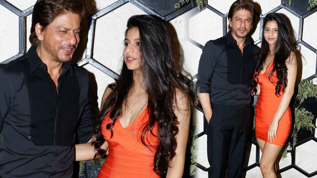 Shah Rukh Khan With HOT Daughter Suhana Khan At Gauri Khan's Restaurant Launch