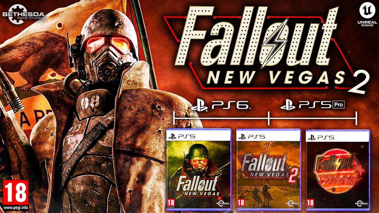 Fallout New Vegas 2&trade;: НОВОЕ ОБНОВЛЕНИЕ! Раскрыты планы по созданию ремейка и сиквела, игра выйдет...
