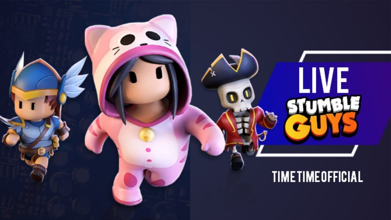 LIVE STUMBLE GUYS, BLOCK DASH YUK!