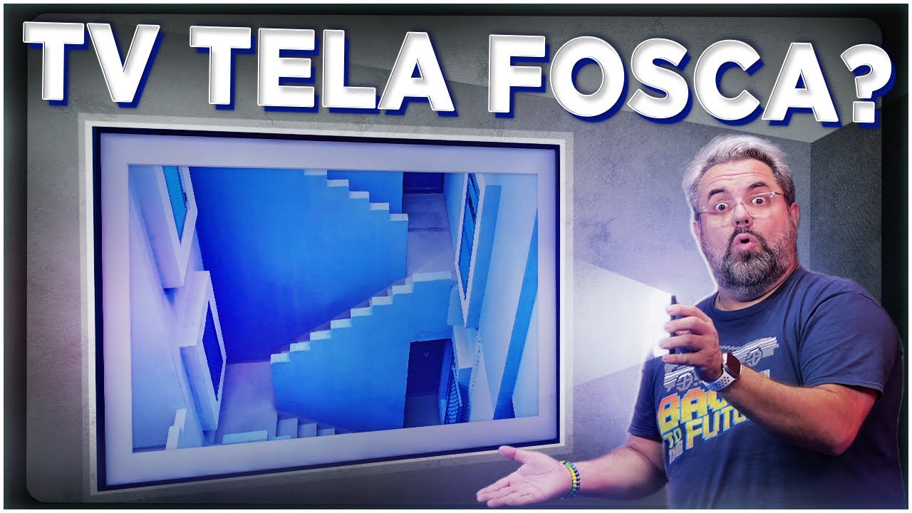 TV COM TELA FOSCA? NÃO REFLETE A LUZ?