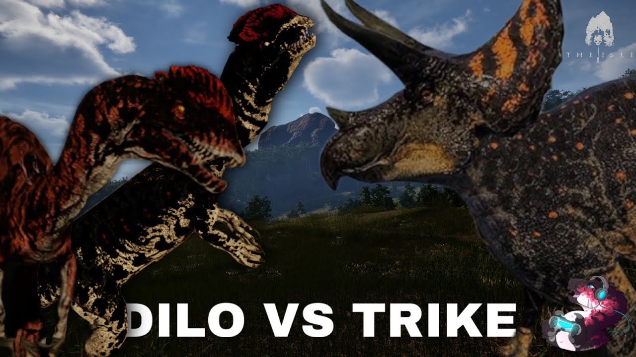 We hunt trikes and other herbis as dilos | The Isle Evrima | Aki Pace stream  #theisle