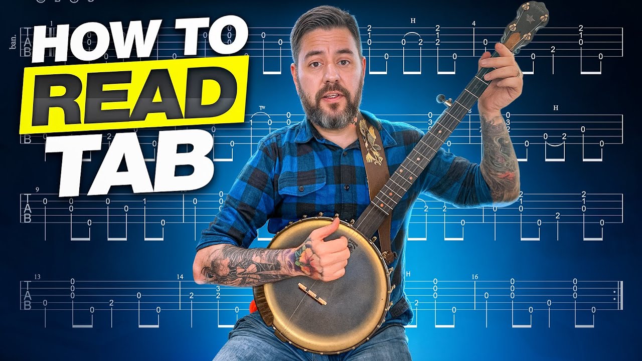 How to read banjo tab - Complete guide for beginners