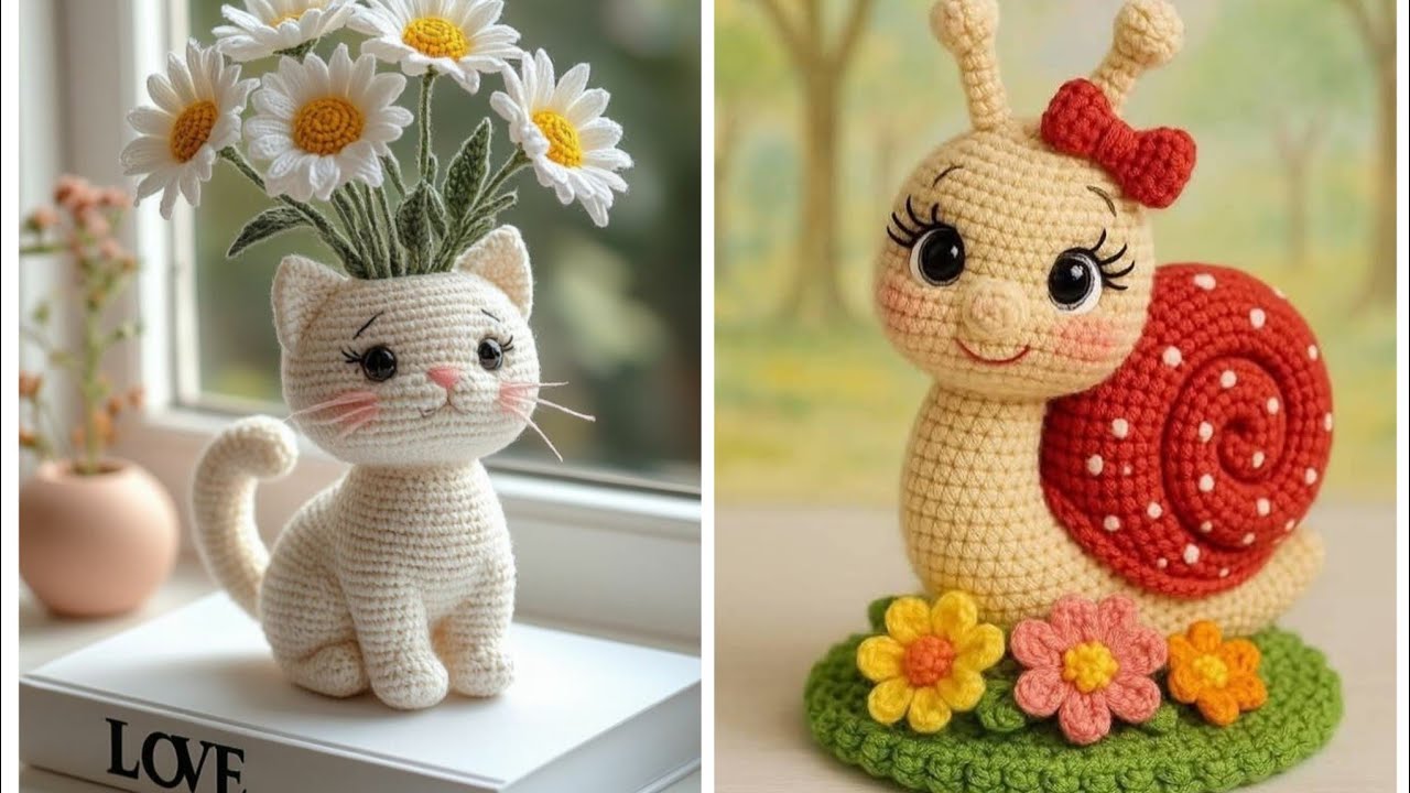 Cute and most beautiful crochet ideas😍😍😍😍😍