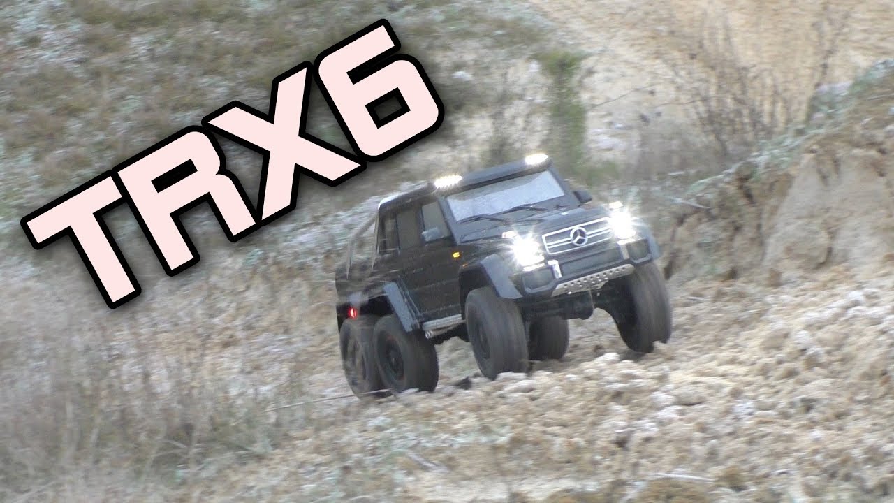 Traxxas TRX 6 die erste Ausfahrt Mercedes G63 6x6 AMG [German]
