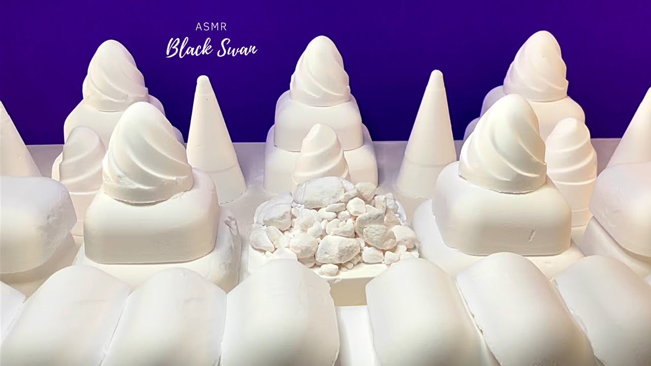Silky ASMR Baking Soda Crush  - Satisfying